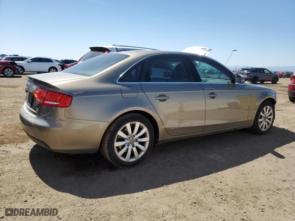 2010 Audi A4 2.0T Premium Plus with VIN WAUFFAFL7AN030081, listed as a Copart auction lot 51861905 with 110,555 mi miles and Salvage Title. Bid and sale history available at carsss.com. Image 3.