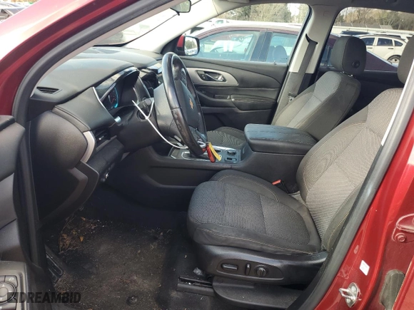 2018 Chevrolet Traverse LT Cloth with VIN 1GNEVGKW8JJ118897, listed as a Copart auction lot 44454885 with 128,814 mi miles and Salvage Title. Bid and sale history available at carsss.com. Image 7.