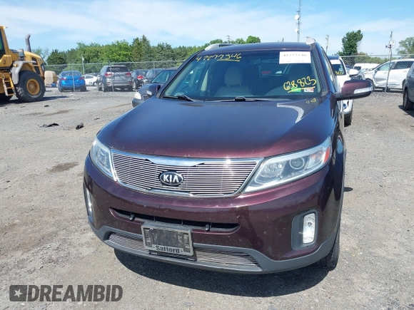 2015 Kia Sorento LX z VIN 5XYKTCA60FG638823, wystawiony jako IAAI lot #42277546 z przebiegiem 147 444 mil mil oraz . Historia ofert i sprzedaży dostępna na DreamBid. Obrazek 6.