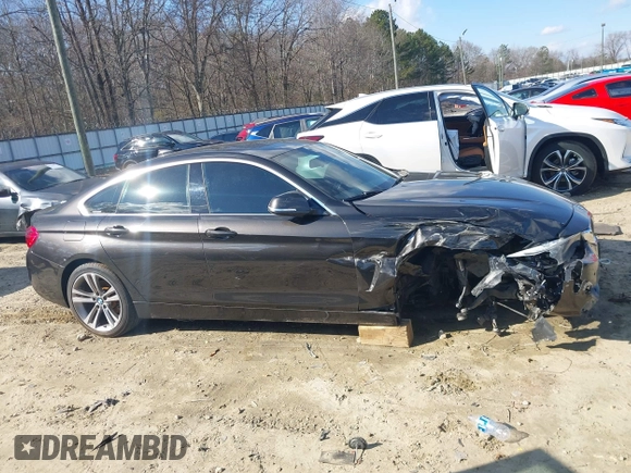 2018 BMW 4 Series 430i xDrive with VIN WBA4J3C54JBG95242, listed as a IAAI auction lot 41180565 with 83,710 mi miles and . Bid and sale history available at DreamBid. Image 12.