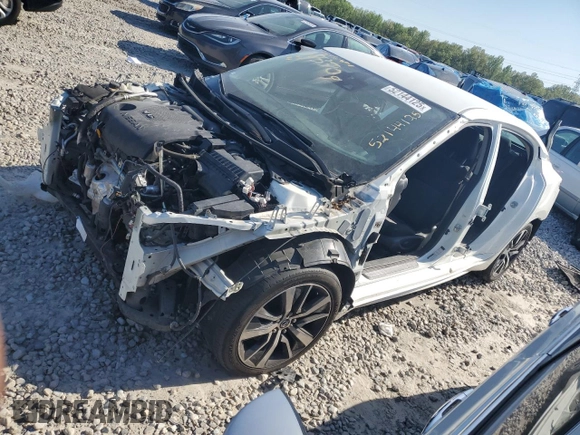 2020 Nissan Maxima S with VIN 1N4AA6BVXLC383709, listed as a Copart auction lot 52144125 with Not provided miles and Salvage title. Bid and sale history available at DreamBid. Image 1.