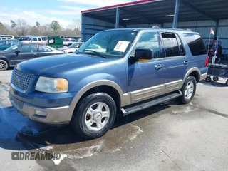 2003 Ford Expedition Eddie Bauer with VIN 1FMFU17L83LB41353, listed as a IAAI auction lot 41799881 with 252,964 mi miles. Bid and sale history available at carsss.com. Image 2.