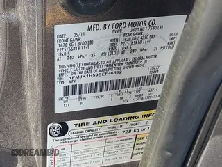 2011 Ford Expedition Max XLT с VIN 1FMJK1H59BEF46592, выставлен на аукционе IAAI как лот 42713612 с пробегом 153 832 миль миль и . История ставок и продаж доступна на DreamBid. Изображение 9.