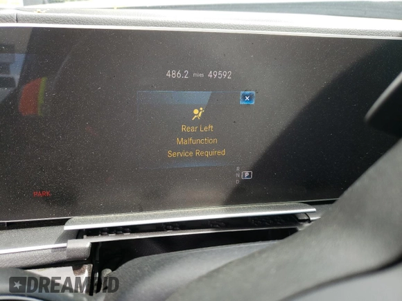 2020 Mercedes-Benz GLS 450 with VIN 4JGFF5KE9LA187456, listed as a Copart auction lot 46255613 with 49,592 mi miles and Salvage Title. Bid and sale history available at DreamBid. Image 9.