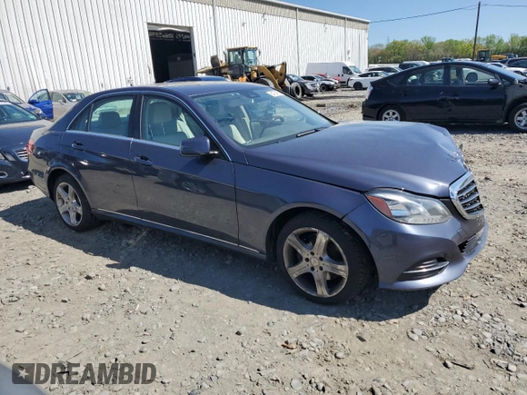 2014 Mercedes-Benz E 350 Luxury with VIN WDDHF8JB0EA922470, listed as a Copart auction lot 54734155 with 137,999 mi miles and Salvage Title. Bid and sale history available at DreamBid. Image 4.