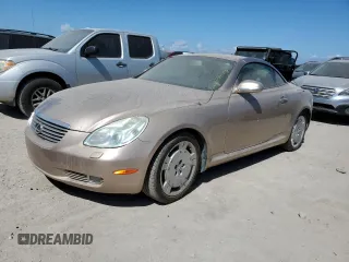 2003 Lexus SC with VIN JTHFN48Y230036465, listed as a Copart auction lot 74859684 with Not Provided miles and Salvage Title. Bid and sale history available at carsss.com. Image 1.