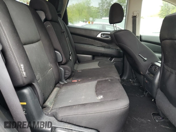 2020 Nissan Pathfinder S with VIN 5N1DR2AM5LC576489, listed as a Copart auction lot 57211435 with 75,641 mi miles and Salvage title. Bid and sale history available at DreamBid. Image 11.