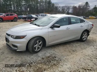 2016 Chevrolet Malibu LS with VIN 1G1ZB5ST0GF192963, listed as a Copart auction lot 54157315 with 141,007 mi miles and Salvage Title. Bid and sale history available at carsss.com. Image 1.