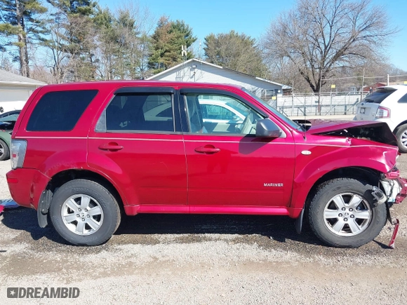2008 Mercury Mariner with VIN 4M2CU91198KJ14439, listed as a IAAI auction lot 41745524 with 156,345 mi miles. Bid and sale history available at carsss.com. Image 14.