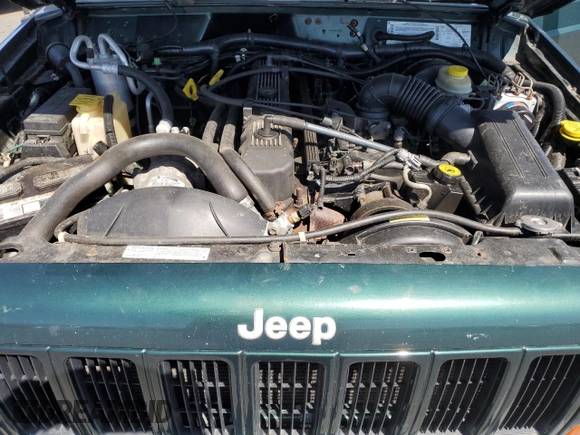 2001 Jeep Cherokee Sport with VIN 1J4FF48S91L610463, listed as a Copart auction lot 59601495 with Not provided miles and Salvage title. Bid and sale history available at DreamBid. Image 12.