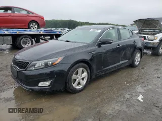2015 Kia Optima LX z VIN 5XXGM4A78FG517107, wystawiony jako Copart lot #59864965 z przebiegiem 161 507 mil mil oraz Czysty tytuł • Clean title. Historia ofert i sprzedaży dostępna na DreamBid. Obrazek 1.