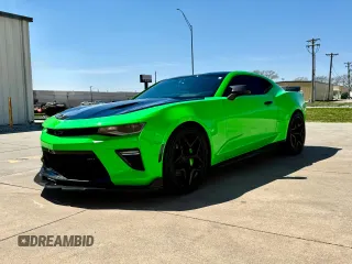 2017 Chevrolet Camaro 1SS with VIN 1G1FF1R7XH0193700, listed as a Copart auction lot 53112455 with 68,194 mi miles and Clean Title. Bid and sale history available at carsss.com. Image 2.