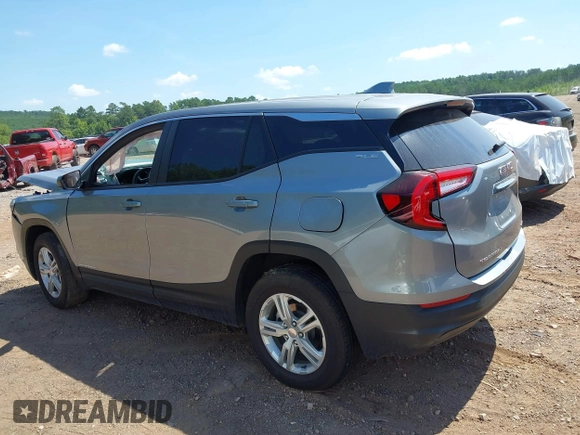 2024 GMC Terrain SLE with VIN 3GKALTEG9RL363971, listed as a IAAI auction lot 42733221 with 26,365 mi miles and . Bid and sale history available at DreamBid. Image 14.