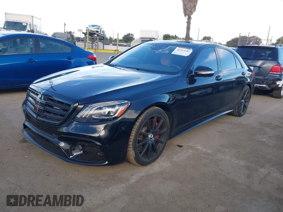 2018 Mercedes-Benz S 63 AMG with VIN WDDUG8JB9JA357139, listed as a IAAI auction lot 41265507 with 41,224 mi miles and . Bid and sale history available at DreamBid. Image 17.