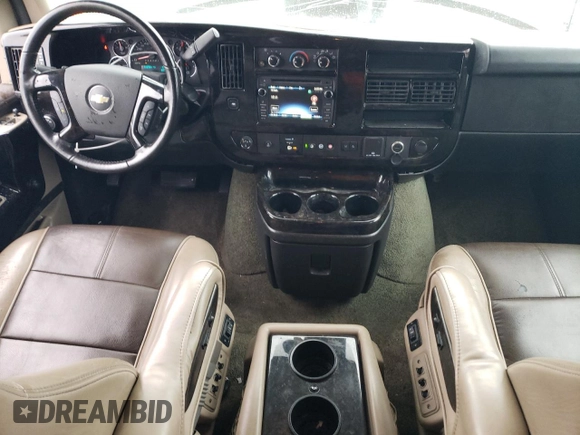 2019 Chevrolet Express Cargo z VIN 1GCWGBFG9K1233619, wystawiony jako Copart lot #78674184 z przebiegiem 102 580 mil mil oraz Szkoda całkowita • Salvage title. Historia ofert i sprzedaży dostępna na DreamBid. Obrazek 8.