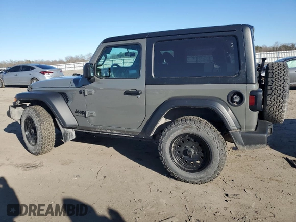 2022 Jeep Wrangler Sport with VIN 1C4HJXAG5NW235311, listed as a Copart auction lot 45044255 with 27,280 mi miles and Salvage title. Bid and sale history available at DreamBid. Image 2.