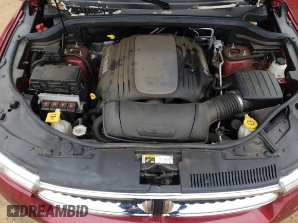 2013 Dodge Durango Crew with VIN 1C4SDHDT9DC658405, listed as a Copart auction lot 88593835 with 28,844 mi miles and Salvage title. Bid and sale history available at DreamBid. Image 13.