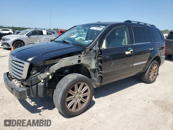 2008 Chrysler Aspen Limited with VIN 1A8HX58208F133442, listed as a Copart auction lot 52174925 with 164,337 mi miles and Salvage Title. Bid and sale history available at DreamBid. Image 1.