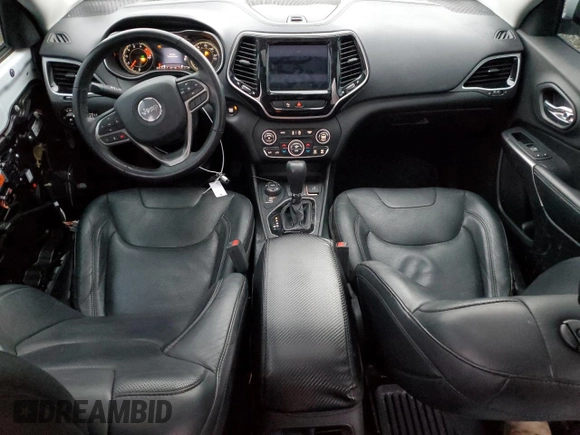 2019 Jeep Cherokee Limited with VIN 1C4PJMDX6KD481118, listed as a Copart auction lot 87417844 with 56,867 mi miles and Salvage Title. Bid and sale history available at DreamBid. Image 8.