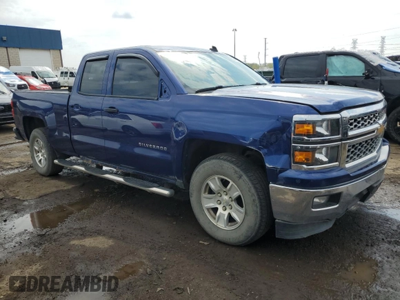 2014 Chevrolet Silverado 1500 LT with VIN 1GCRCREC8EZ214789, listed as a Copart auction lot 55657045 with 160,813 mi miles and Salvage Title. Bid and sale history available at DreamBid. Image 4.