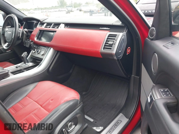 2016 Land Rover Range Rover Sport HSE z VIN SALWS2VF0GA577363, wystawiony jako IAAI lot #42487282 z przebiegiem Nie podano mil oraz . Historia ofert i sprzedaży dostępna na DreamBid. Obrazek 5.