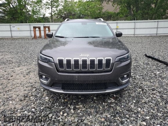2019 Jeep Cherokee Limited with VIN 1C4PJMDN9KD169907, listed as a Copart auction lot 58623505 with 62,659 mi miles and Salvage title. Bid and sale history available at DreamBid. Image 5.