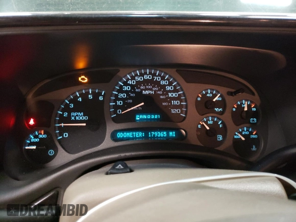 2003 GMC Sierra Denali z VIN 2GTFK69U531392799, wystawiony jako Copart lot #78530804 z przebiegiem 179 365 mil mil oraz Tytuł czysty. Historia ofert i sprzedaży dostępna na DreamBid. Obrazek 9.