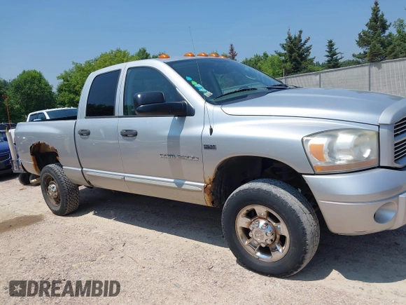 2006 Dodge 2500 SLT with VIN 3D7KS28D76G284730, listed as a IAAI auction lot 42716906 with 128,281 mi miles and . Bid and sale history available at DreamBid. Image 13.