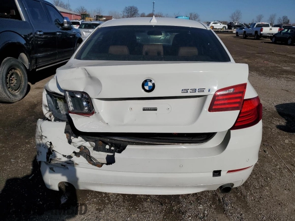 2011 BMW 5 Series 535i xDrive with VIN WBAFU7C56BC780485, listed as a Copart auction lot 47674505 with 196,962 mi miles and Salvage Title. Bid and sale history available at DreamBid. Image 6.
