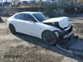 2023 Lexus IS with VIN JTHGZ1E20P5029384, listed as a Copart auction lot 85052594 with 0 mi miles and Salvage Title. Bid and sale history available at carsss.com. Image 4.