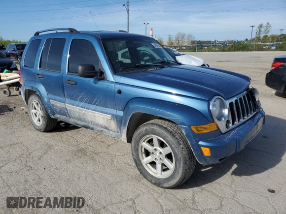 2006 Jeep Liberty Limited z VIN 1J4GL58K76W242390, wystawiony jako Copart lot #54684945 z przebiegiem 167 706 mil mil oraz Szkoda całkowita • Salvage title. Historia ofert i sprzedaży dostępna na DreamBid. Obrazek 4.