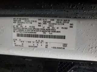 2015 Ford Transit Cargo with VIN 1FTNE1ZM0FKA59369, listed as a Copart auction lot 87335004 with 124,883 mi miles and Clean Title. Bid and sale history available at carsss.com. Image 13.
