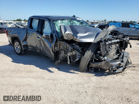 2021 GMC Sierra 1500 with VIN 1GTP8FED5MZ141279, listed as a Copart auction lot 81085554 with Not Provided miles and Non Repairable. Bid and sale history available at DreamBid. Image 4.