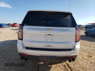 2021 Chevrolet Suburban High Country with VIN 1GNSKGKL5MR135826, listed as a Copart auction lot 82916583 with 58,001 mi miles and . Bid and sale history available at DreamBid. Image 6.
