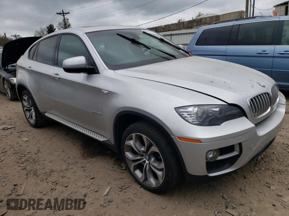 2013 BMW X6 xDrive50i with VIN 5UXFG8C52DL591964, listed as a Copart auction lot 50694834 with 110,892 mi miles and Clean Title. Bid and sale history available at carsss.com. Image 4.