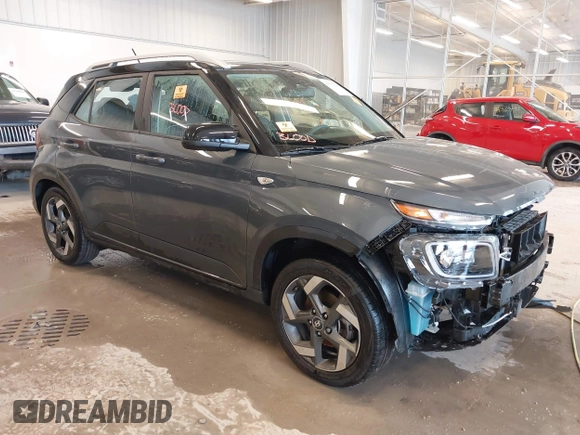 2024 Hyundai Venue Limited with VIN KMHRC8A31RU282690, listed as a IAAI auction lot 41591529 with 20,870 mi miles and . Bid and sale history available at DreamBid. Image 1.