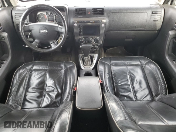 2007 Hummer H3 SUV with VIN 5GTDN13E178115646, listed as a Copart auction lot 80996834 with 160,478 mi miles and Salvage Title. Bid and sale history available at carsss.com. Image 8.