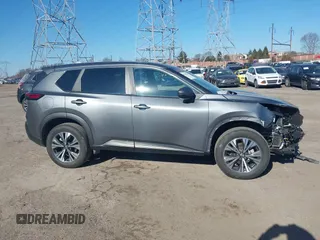 2022 Nissan Rogue SV with VIN 5N1BT3BB9NC698402, listed as a IAAI auction lot 41703839 with 24,322 mi miles and . Bid and sale history available at DreamBid. Image 14.