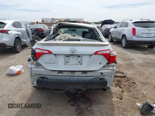 2016 Toyota Corolla L with VIN 5YFBURHE2GP465431, listed as a IAAI auction lot 41780567 with 190,566 mi miles and . Bid and sale history available at DreamBid. Image 17.