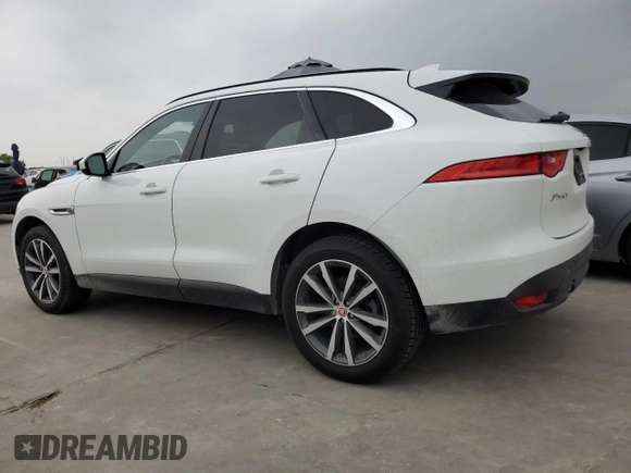 2018 Jaguar F-Pace 35t Prestige with VIN SADCK2EV0JA245372, listed as a Copart auction lot 54076744 with 135,901 mi miles and Salvage title. Bid and sale history available at DreamBid. Image 2.
