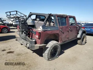 2008 Jeep Wrangler Unlimited Rubicon with VIN 1J8GA69108L587684, listed as a Copart auction lot 43069135 with 99,620 mi miles and Salvage Title. Bid and sale history available at carsss.com. Image 3.
