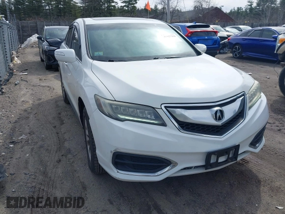 2016 Acura RDX Technology with VIN 5J8TB4H50GL016692, listed as a IAAI auction lot 41827258 with 209,224 mi miles and . Bid and sale history available at DreamBid. Image 1.