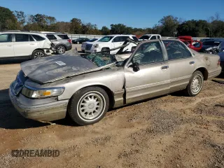 1995 Mercury Grand Marquis LS z VIN 2MELM75W8SX628396, wystawiony jako Copart lot #86300474 z przebiegiem Nie podano mil oraz Szkoda całkowita • Salvage title. Historia ofert i sprzedaży dostępna na DreamBid. Obrazek 1.