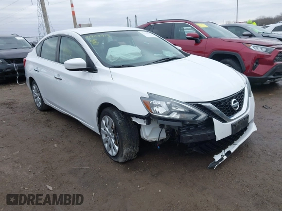 2017 Nissan Sentra SV with VIN 3N1AB7AP9HY312390, listed as a IAAI auction lot 41723913 with 119,391 mi miles. Bid and sale history available at carsss.com. Image 6.