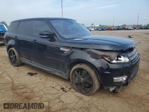 2017 Land Rover Range Rover Sport HSE with VIN SALWR2FV1HA667642, listed as a Copart auction lot 60687705 with 134,136 mi miles and Clean title. Bid and sale history available at DreamBid. Image 4.