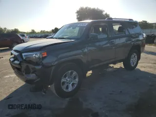 2023 Toyota 4Runner SR5 with VIN JTEEU5JR7P5301605, listed as a Copart auction lot 56790395 with 19,871 mi miles and Salvage title. Bid and sale history available at DreamBid. Image 1.