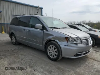 2016 Chrysler Town & Country Touring with VIN 2C4RC1BG0GR253155, listed as a Copart auction lot 54407055 with 117,181 mi miles and Salvage Title. Bid and sale history available at carsss.com. Image 4.
