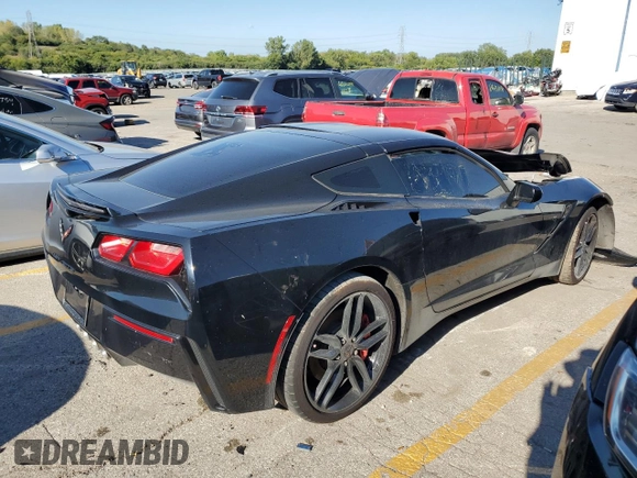 2018 Chevrolet Corvette 1LT with VIN 1G1YB2D7XJ5103391, listed as a Copart auction lot 69462814 with 35,323 mi miles and Clean Title. Bid and sale history available at carsss.com. Image 3.