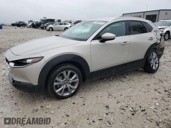 2023 Mazda CX-30 S Select with VIN 3MVDMBBM6PM542193, listed as a Copart auction lot 59504015 with 9,434 mi miles and Clean title. Bid and sale history available at DreamBid. Image 1.