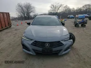 2025 Acura TLX w/A-Spec Package with VIN 19UUB6F56SA000665, listed as a Copart auction lot 45794825 with 2,885 mi miles and Salvage Title. Bid and sale history available at DreamBid. Image 11.